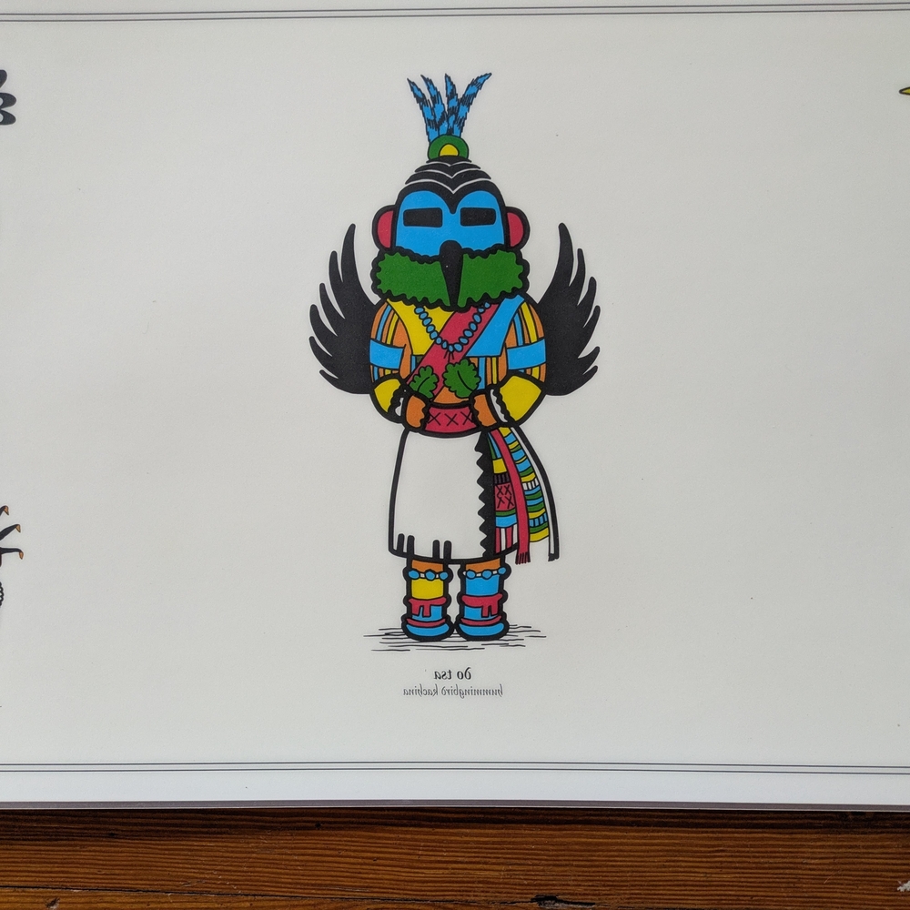 Colorful Kachina Placemats (Set Of 4)